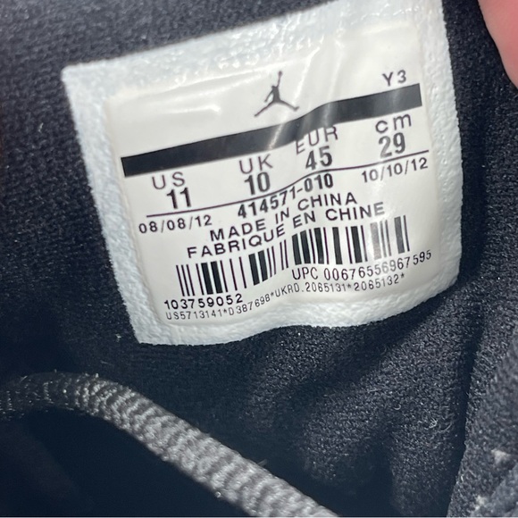 Nike Air Jordan 13 Retro Bred 2013 414571-010 OG XIII Sneakers - Size 11 - Picture 7 of 13